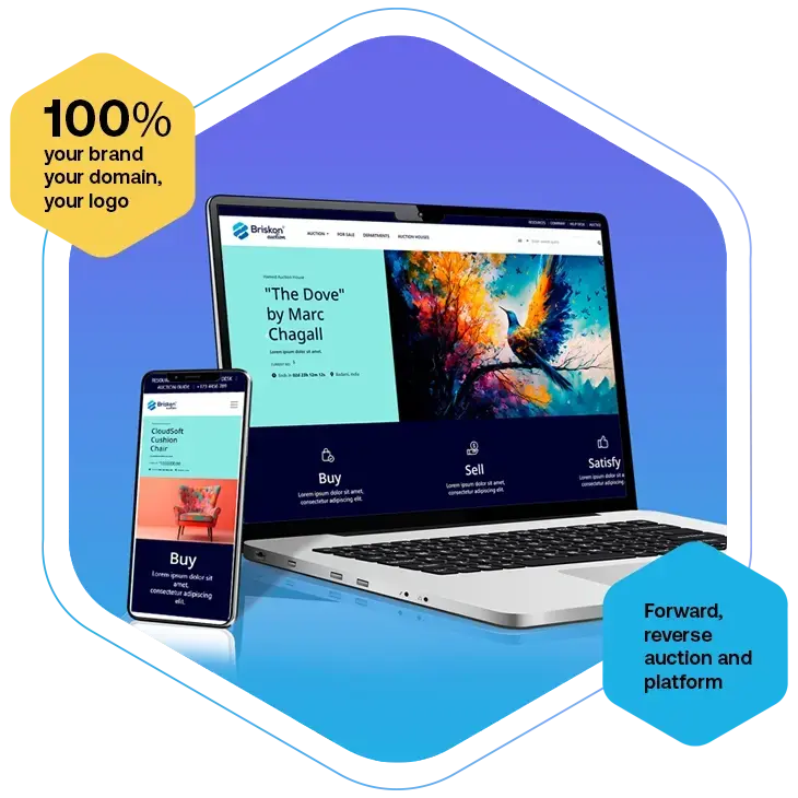 Build your enterprise-grade forward auction portal