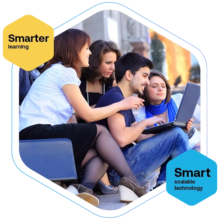 Collaborative LMS software connecting educators and learners