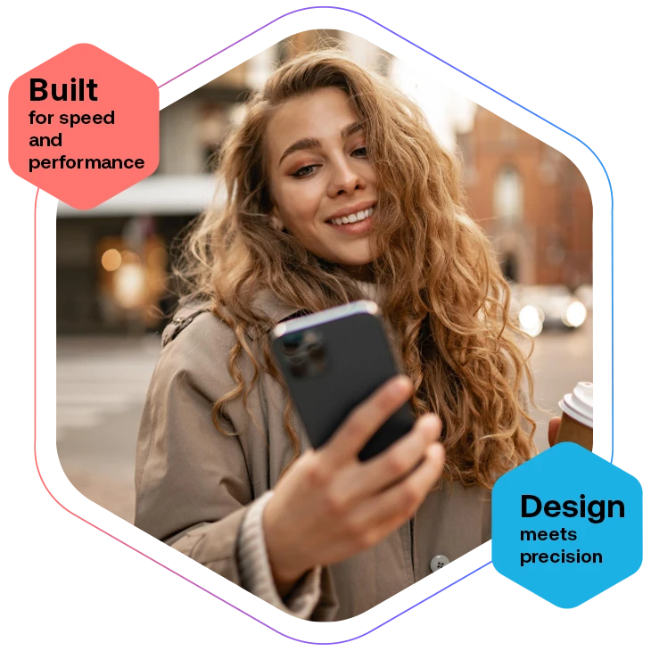 Native app development for iOS and Android delivering seamless user experience